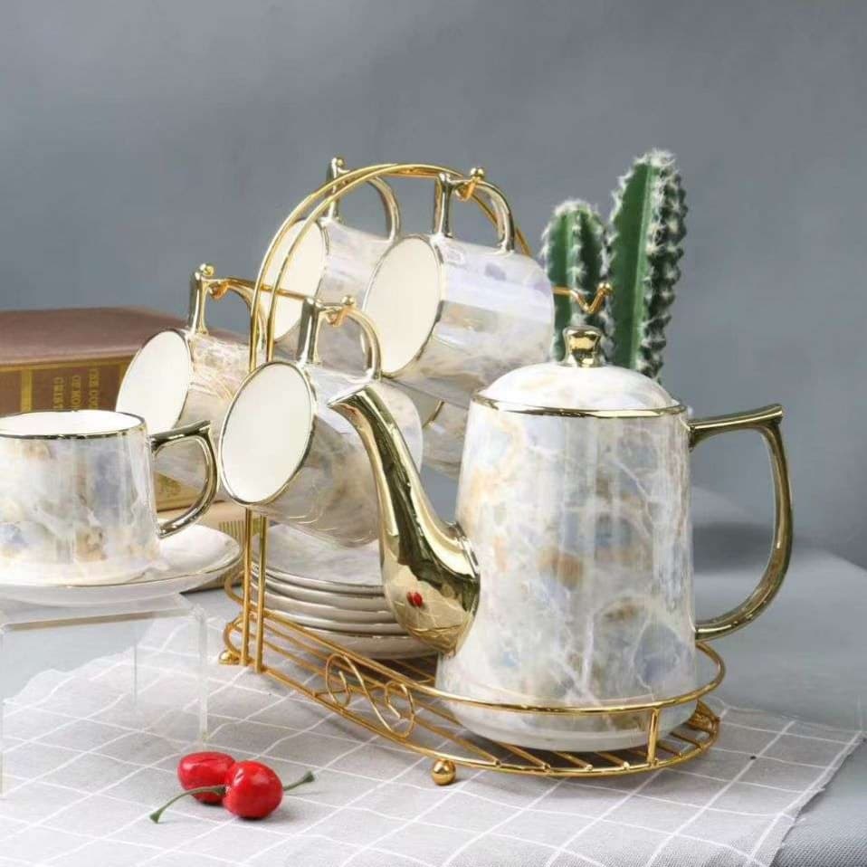 Porcelain Tea Service Set