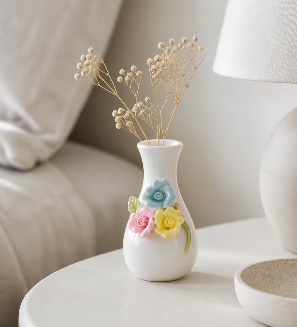 Hand-Glazed Mini Ceramic Vase detail 3